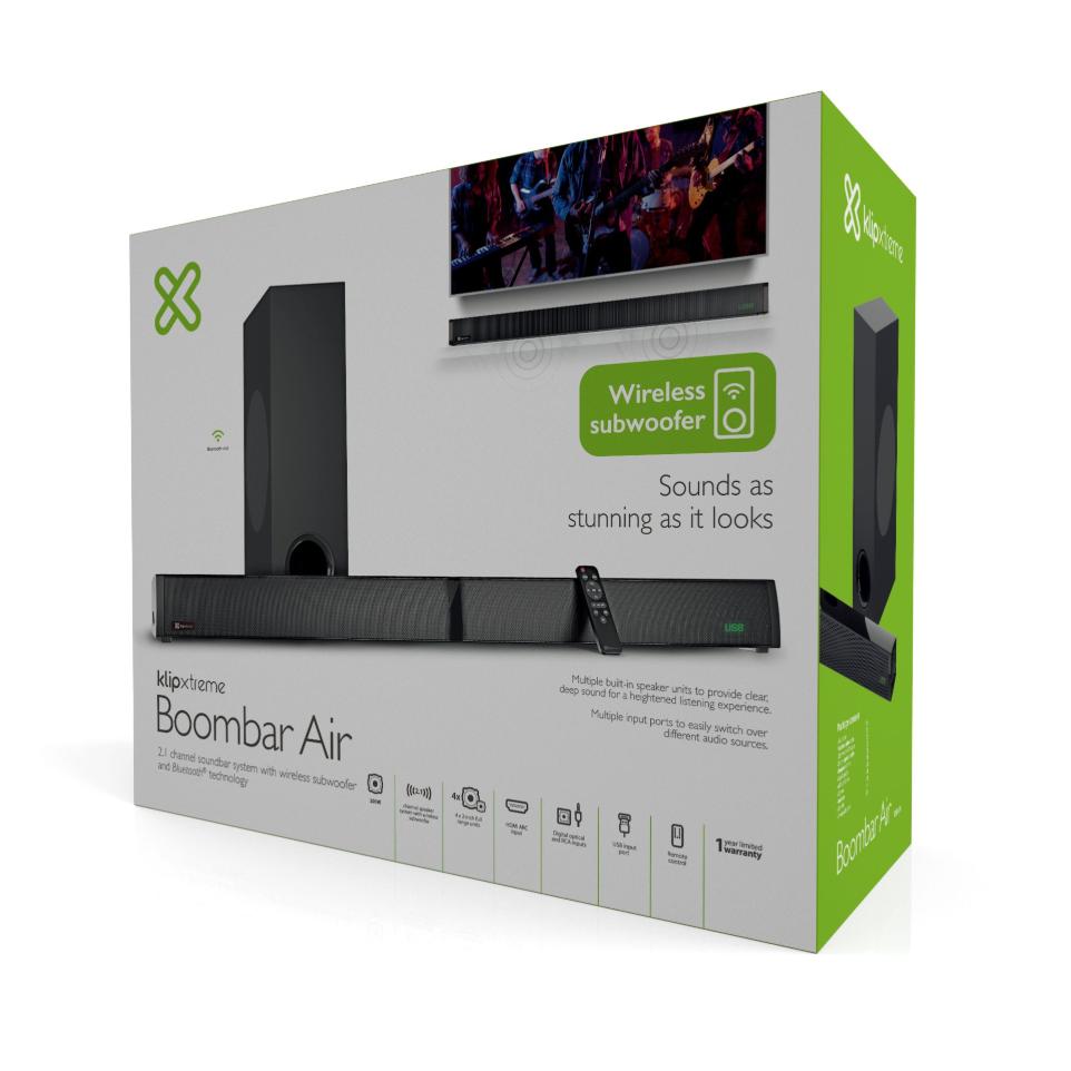 klip xtreme boombar air