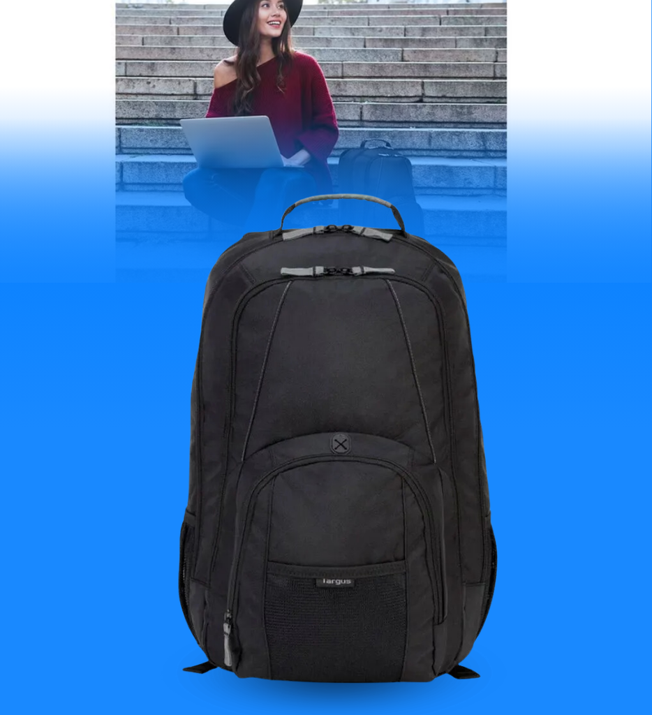 Mochila Targus CVR617LP-71 17" 43.2cm 27L Nylon Color Negro