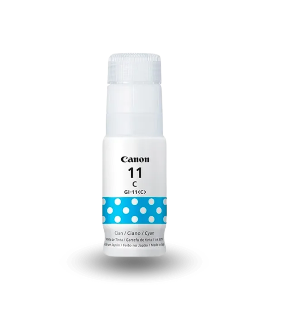 Botella de Tinta Canon GI-11 4534C001AA 70ml Color Cian
