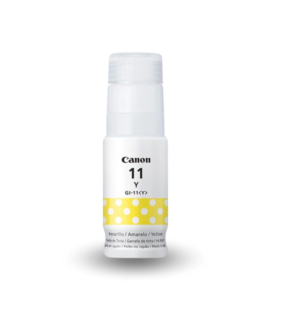 Botella de Tinta Canon GI-11 4536C001AA  70 ml Color Amarillo