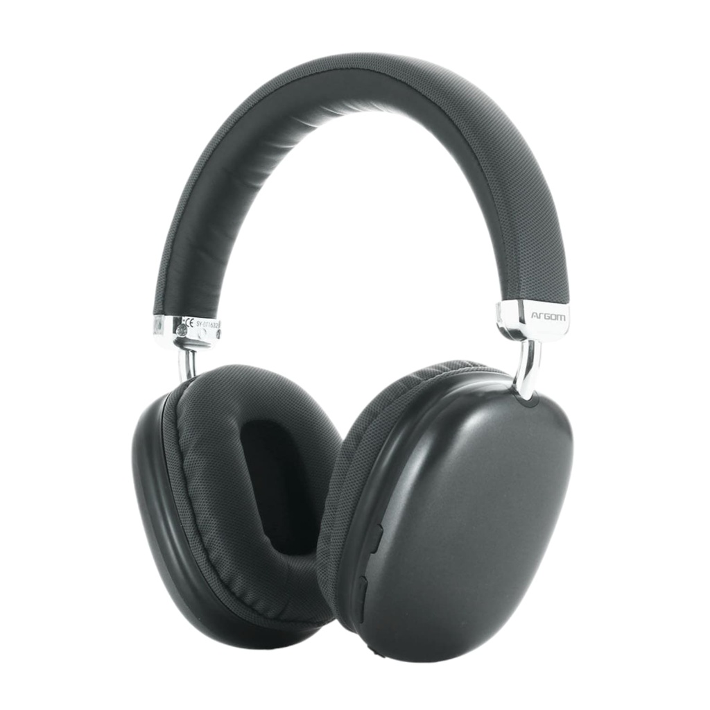Auriculares Argom ARG-HS-2553BK Bluetooth Ultimate Sound Live Color Negro