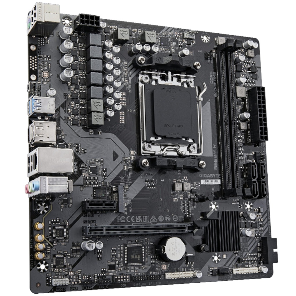 Tarjeta Madre Gigabyte 9MB65MH-00-G13 B650M-H AM5 Micro ATX DDR5