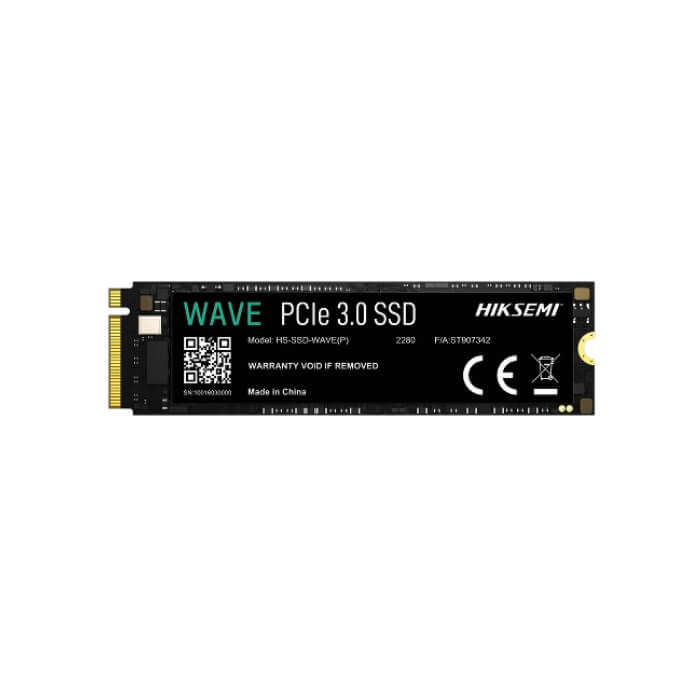 Disco Solido Interno Hiksemi HS-SSD-WAVE(P)1024G  1TB M.2 2280 PCIE GEN3 X4 2450MB/S / 2450MB/S Color Negro