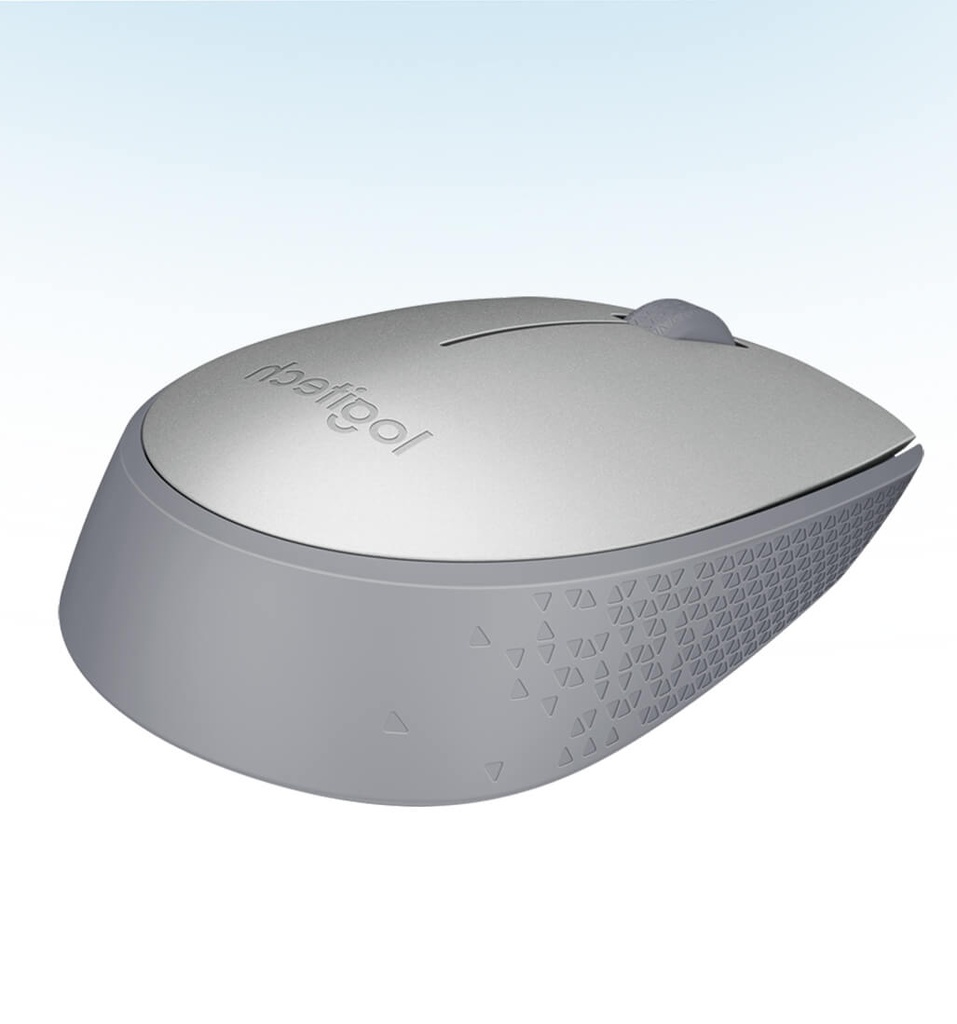 MOUSE M170 DIESTRO Y ZURDO INALAMBRICO PLATEADO LOGITECH