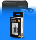 Cubo Cargador Argom ARG-AC-0104 USB Para Pared 1 Puerto USB 1A Color Negro