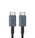 Cable Choetech XCC-1014-BK USB Tipo C a Tipo C 1.2mts