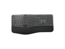 Teclado Targus AKB871US Ergonomico EcoSmart Inalambrico Bluetooth en Ingles Color Negro