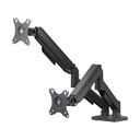 Bracket (Base) Argom ARG-BR-1615 Para Doble Monitor Con Movimiento Completo de 17" Hasta 32" Resorte de Gas y Abrazadera