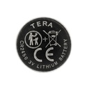 TERA 3V CR2450 Button Cell Battery 580mAh