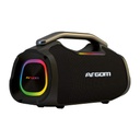 Bocina Argom ARG-SP-3144BK Radyon X44  Altavoz Bluetooth Inalambrico con Luces LED Color Negro