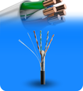 CABLE UTP CAT 5E 4 PARES COLOR GRIS METRO NEXXT