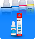 TINTA PARA IMPRESORA GI-190 C 0668C001AC  70ML COLOR CIAN CANON